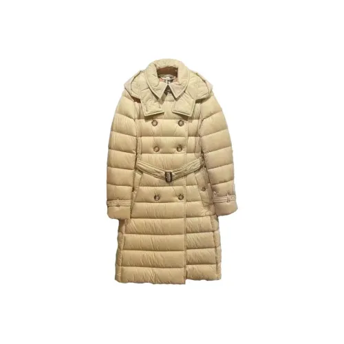 Burberry Пуховик Женские Желтого цвета