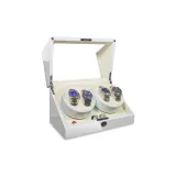 4+0 Пианино Лак Кремовый Белый [5-я настройка/Авто-стоп, когда крышка раскрыта]