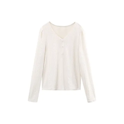 A paradise for awakening Трикотаж Женский Бежевый Абрикос