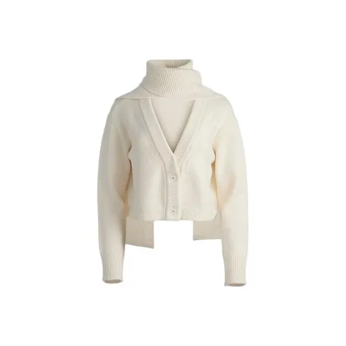 ALICE+OLIVIA Белый Женский Трикотаж