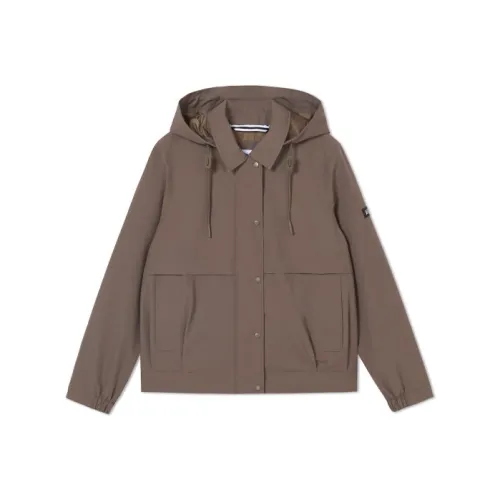 AIGLE Gore TEX Куртка Женская Серый Коричневый