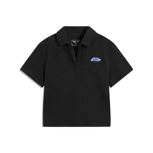 LINING x LEAGUE OF LEGENDS Sports Life Collection Поло Женское Черное