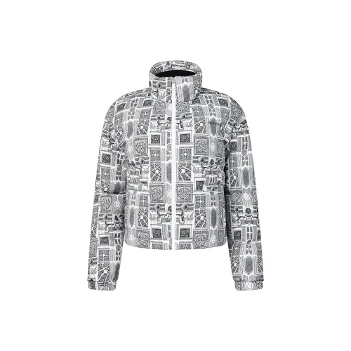 FILA GOLF серия Пуховик Женский с принтом по всей поверхности