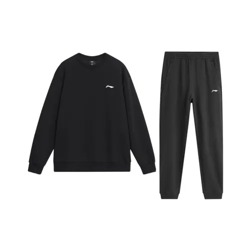 LINING Football Повседневная спортивная одежда Мужская Стандартная Черная