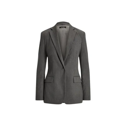 Polo Ralph Lauren FW23 Бизнес-костюм Пальто Женское Серое