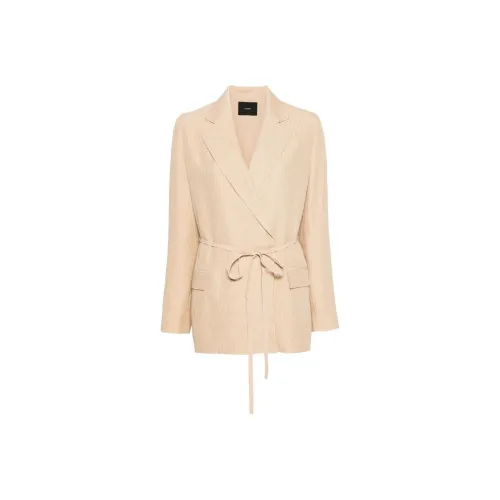 JOSEPH SS24 Бизнес Костюм Пальто Женское Бежевое