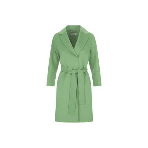 'S MAX MARA Зеленое Женское Пальто
