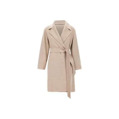 MaxMara Studio Пальто Женское Бежевое