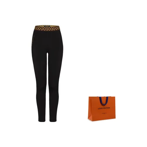 LOUIS VUITTON Повседневные брюки Женские Черный