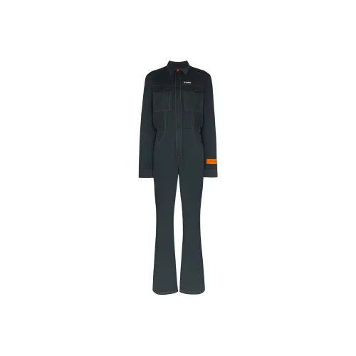 HERON PRESTON Черные Женские Брюки Карго