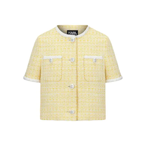 KARL LAGERFELD SS25 Трикотаж Женский Желтый