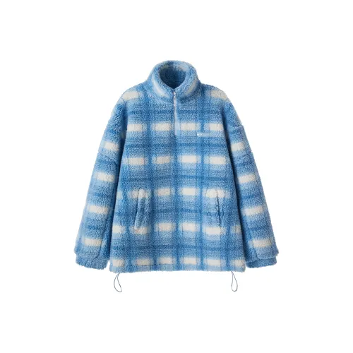 SOLP Синий Унисекс Бархатные куртки