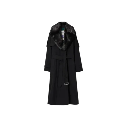 Burberry SS24 Тренчкот Женский Черный