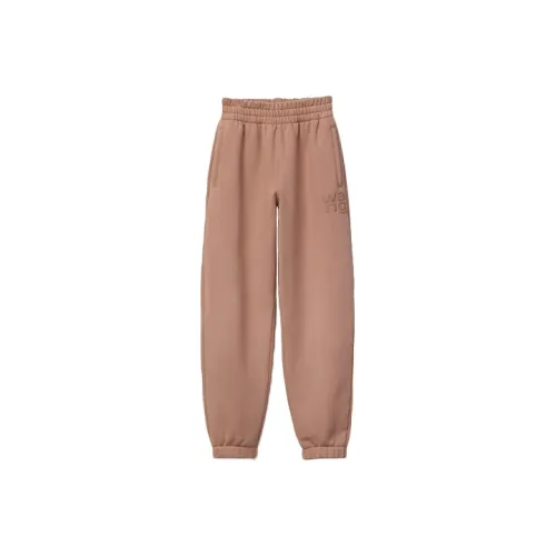 alexander wang Розовые Женские Вязаные Спортивные брюки