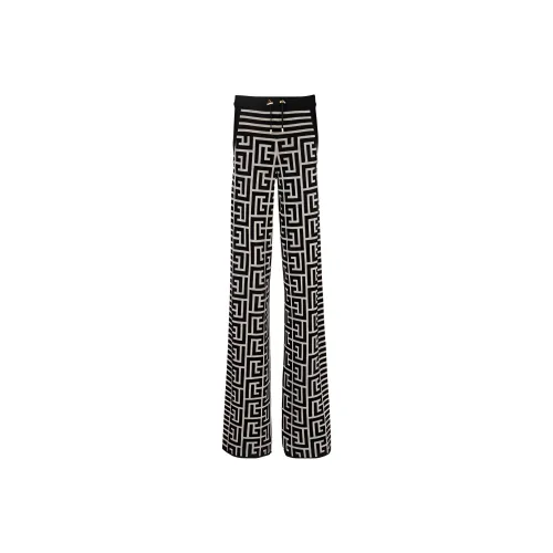BALMAIN Черные Женские Повседневные Брюки