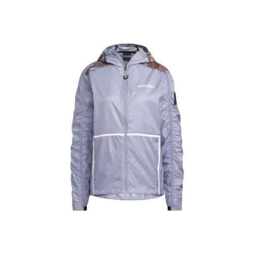Adidas National geographic Co Branded Секция Серебристо-серый Фиолетовый Женская Одежда с защитой от UV