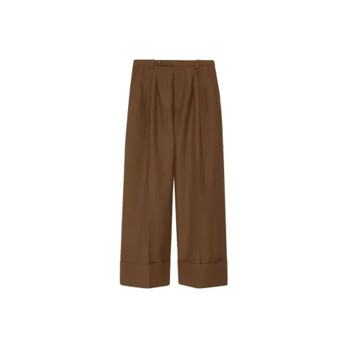 GUCCI Повседневные брюки Женские Коричневый