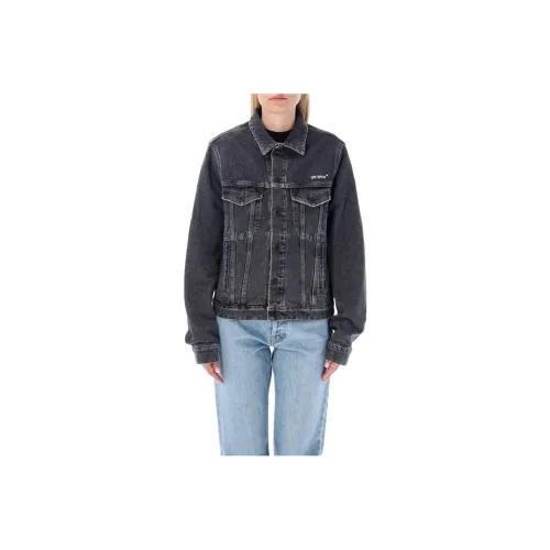 OFF Белый FW22 Denim Jacket Women's