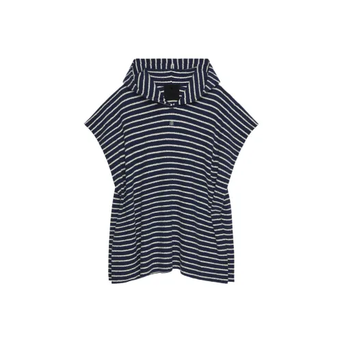 GIVENCHY SS24 Плащ Женский Морской Синий