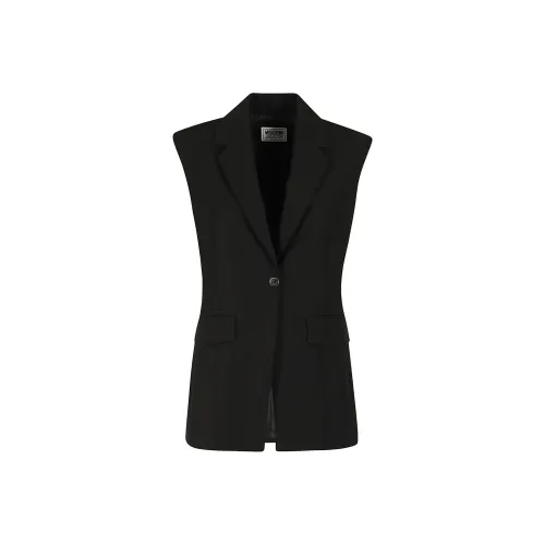 MOSCHINO Бизнес-костюм Пальто Женское Черное