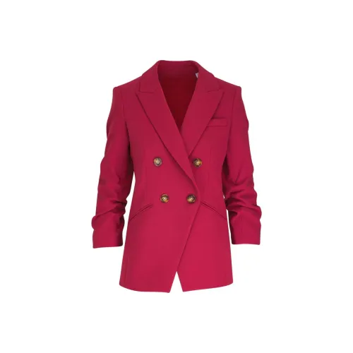 Veronica Beard SS24 Бизнес Костюм Пальто Женское Кирпично-красное