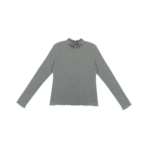 WUPODAMANVZHUANG Трикотаж Женский Серый