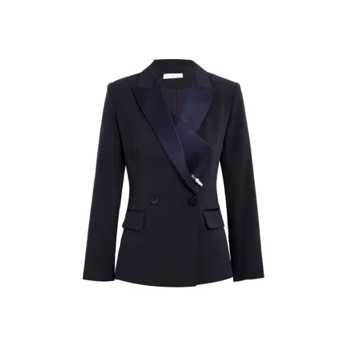 AUI Темно-синий Женские офисные костюмы