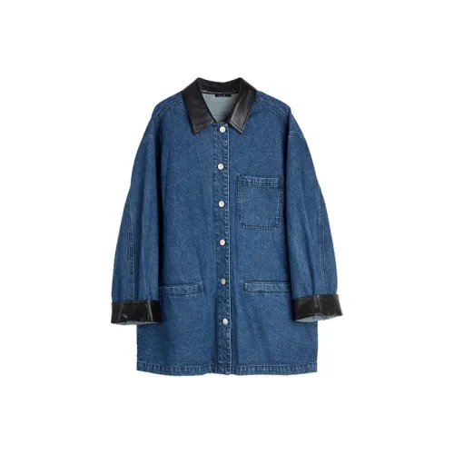 ELLE Denim Jacket Женская Джинсовая Синяя