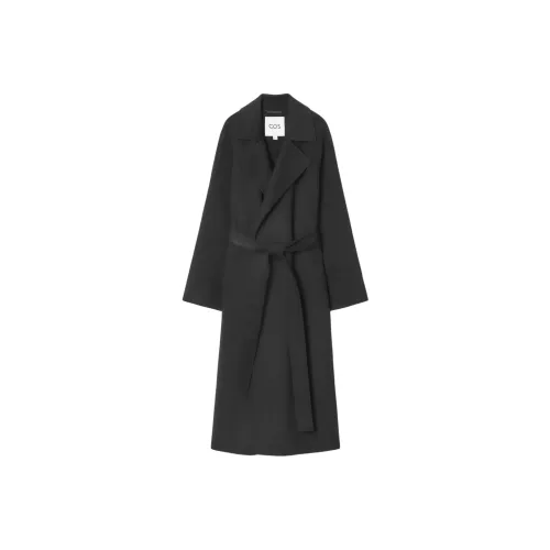 COS Черное Женское Пальто