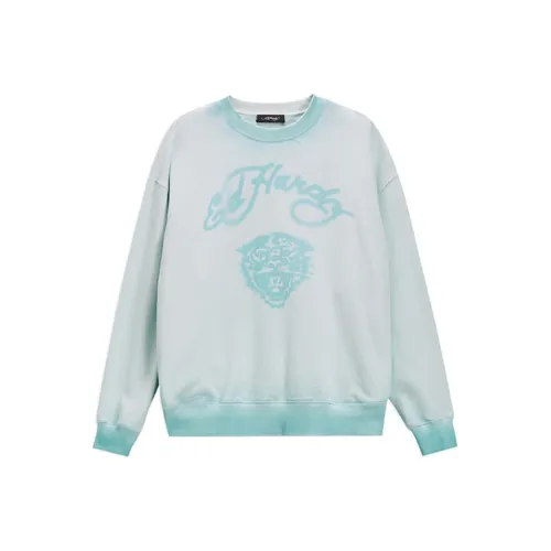 Ed Hardy Детский синий Женские Свитшоты
