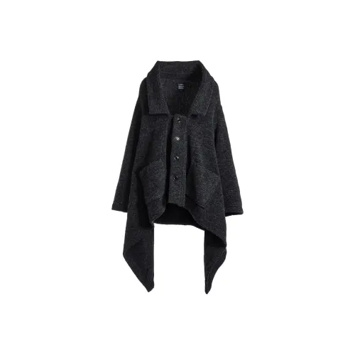 Yohji Yamamoto Угольное женское пальто