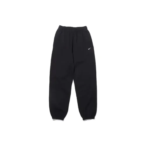 NIKE Черные Женские Вязаные Тренировочные Брюки