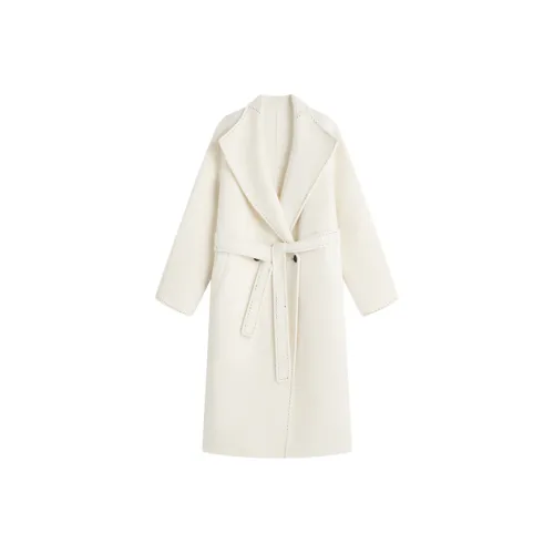 MOSIIMORII Белое Женское Пальто