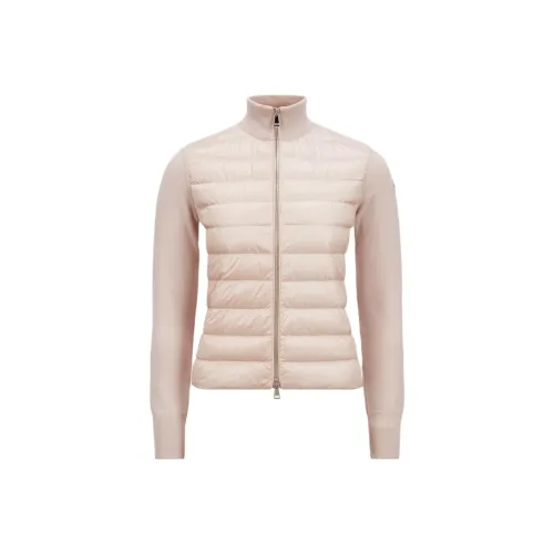 Moncler Кардиган Down Jacket Женский Светло-Розовый