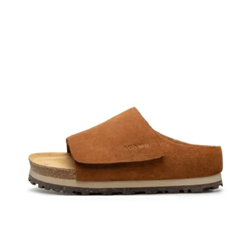 AU MU Резина Подошва Беззвучный Противоскользящий Быстросохнущий Слипоны Унисекс