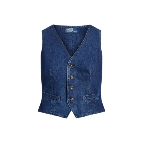 Polo Ralph Lauren Синие Женские Жилеты