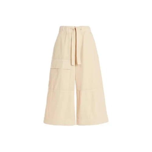 DRIES VAN NOTEN Бежевые Женские Повседневные Брюки