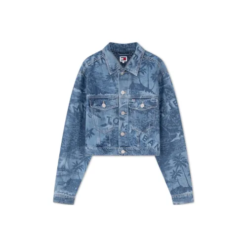 Tommy Hilfiger Denim Куртка Женская Джинсовая Синяя