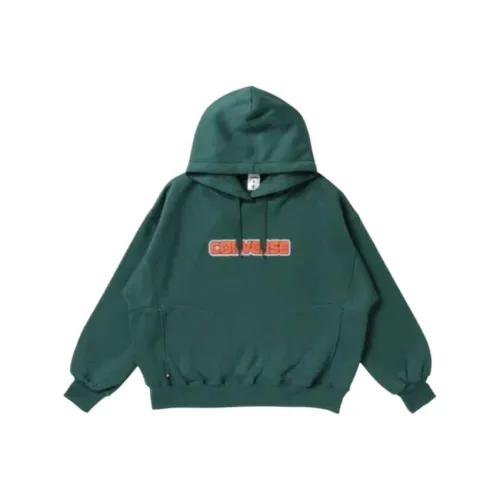 Converse Шенилл Свит Толстовка Женский Темно-Зеленый