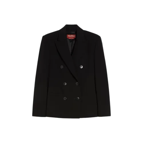 MaxMara Studio Бизнес-костюм Пальто Женское Черное