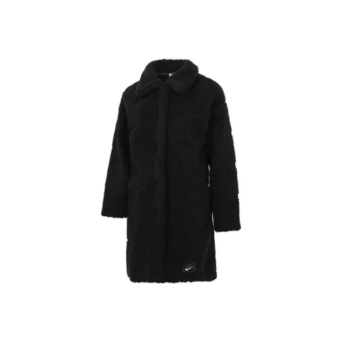 NIKE Черные Женские Бархатные Куртки