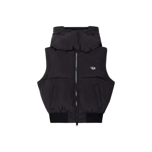 DIESEL Черные Женские Жилеты