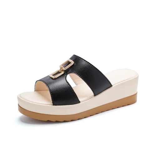 Reivanti Slip-resistant Слипоны Женские Черные