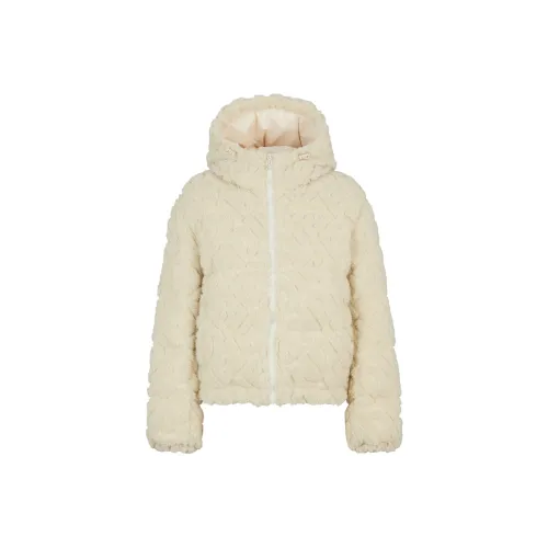 FENDI Хлопковый пуховик Женский Белый