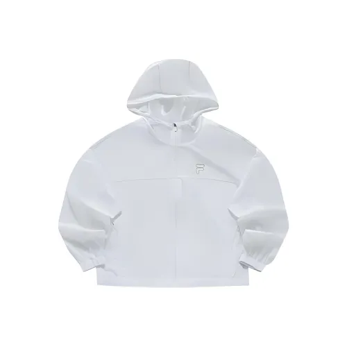 FILA FUSION FOB SS24 UV Protection Одежда с защитой от солнца Женская Стандартная Белая