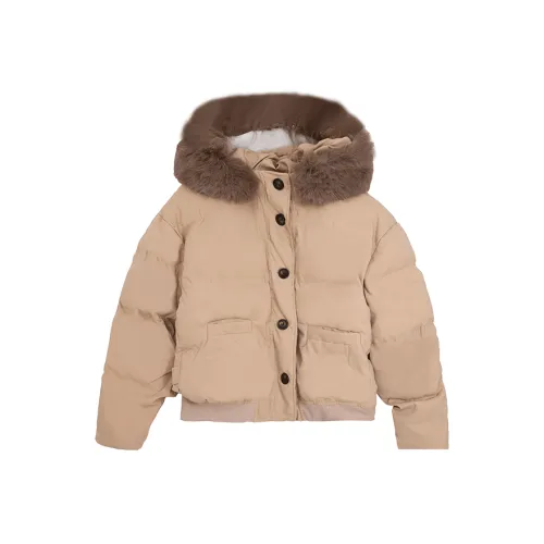 SUNSUNTOWN Хлопковый пуховик женский