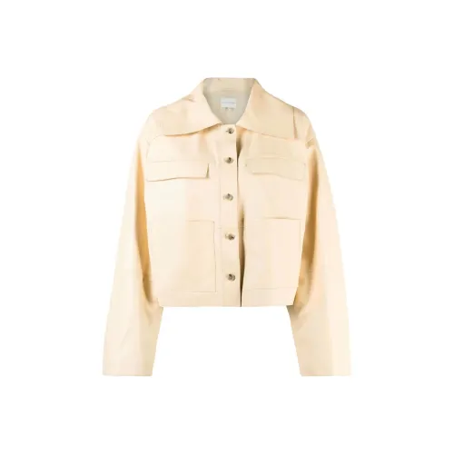 HOWL STUDIO Экрю Женское короткое пальто