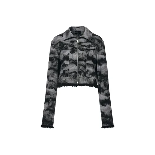 CROYEZ Denim Jacket Women's Black