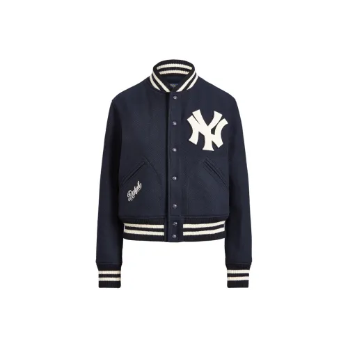 Polo Ralph Lauren SS22 Бейсбольная куртка Женская Морской синий