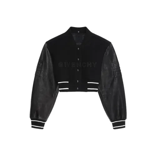 GIVENCHY SS22 Cropped Coat Women's Black